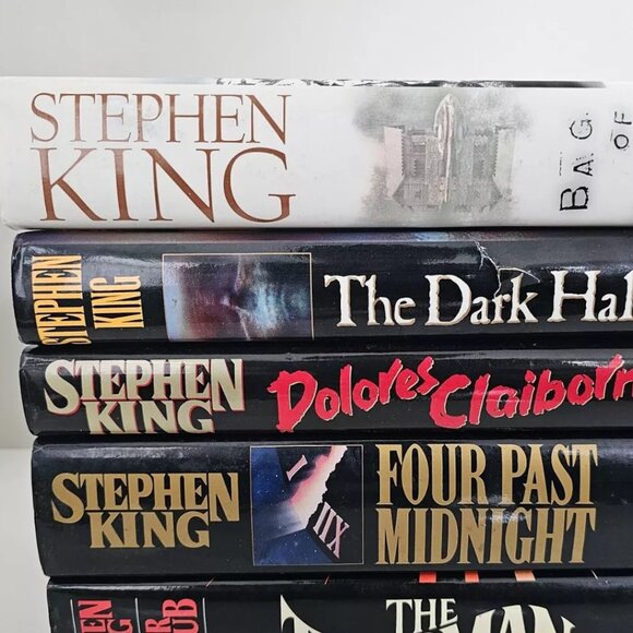 Stephen King Book Lot of 5 Hardcover Horror Suspense VTG Vintage - Picture 2 of 15